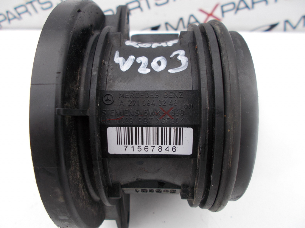 Дебитомер за Mercedes Benz C-Class W203 1.8 Kompressor AIR FLOW METER A2710940248 5WK9638
