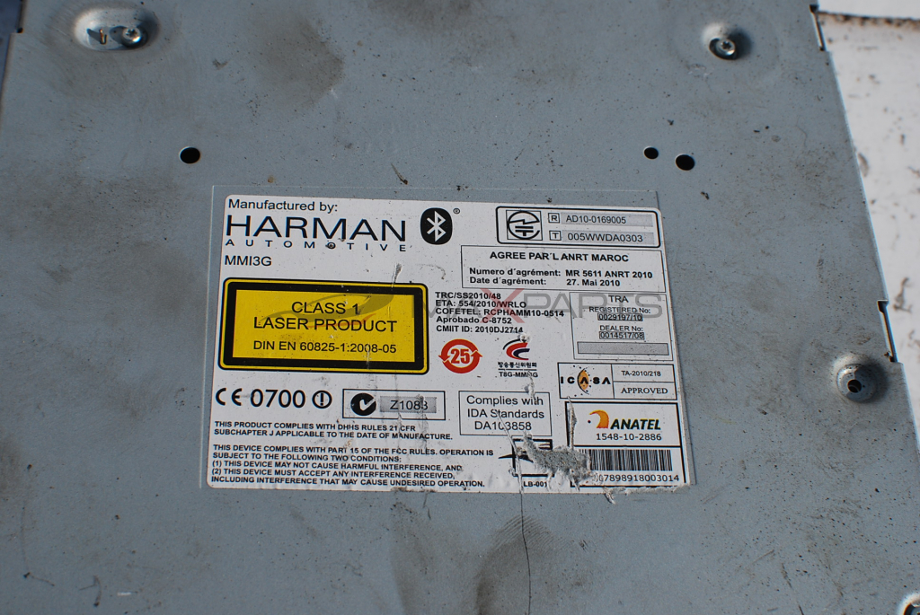 CD changer за Audi A4 B8 8R2 035 666 B