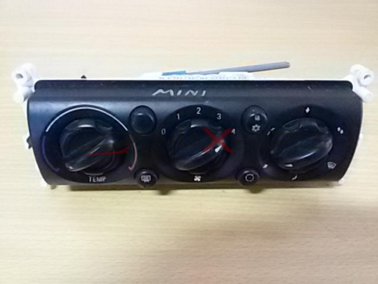 MINI 2006 Heater Climate Controls