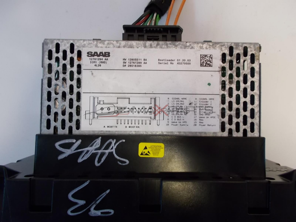 SAAB 9-3 RADIO STEREO 12761294AA