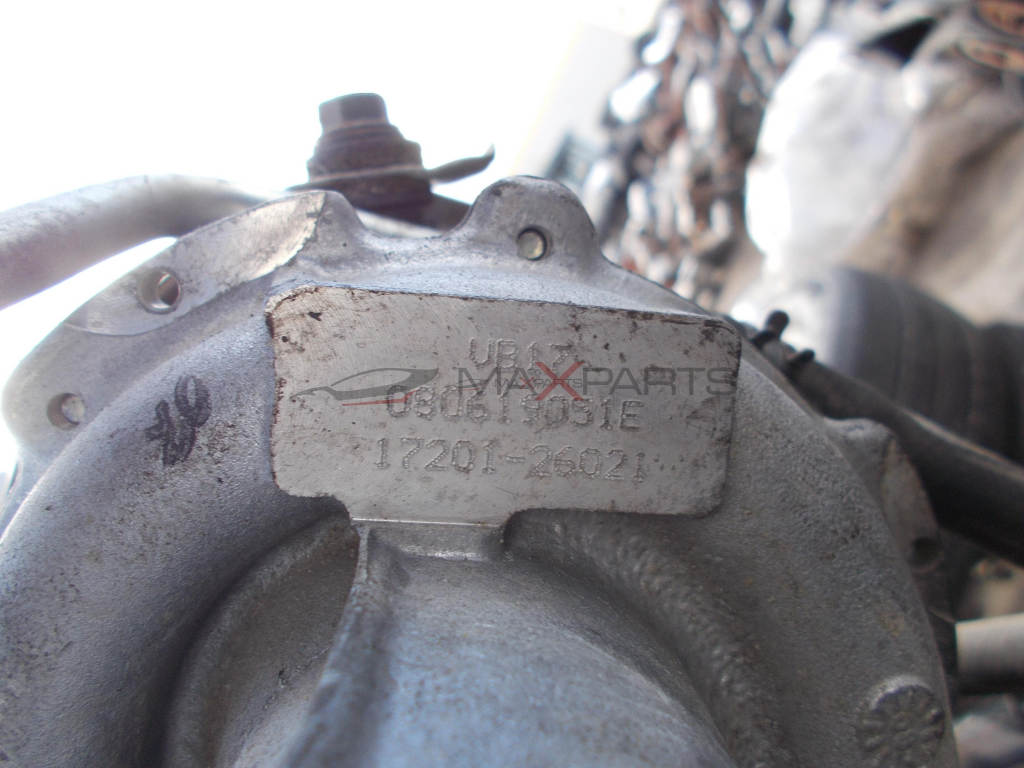 Турбо компресор за Toyota Rav 4 2.2D4D VB17 17201-26021