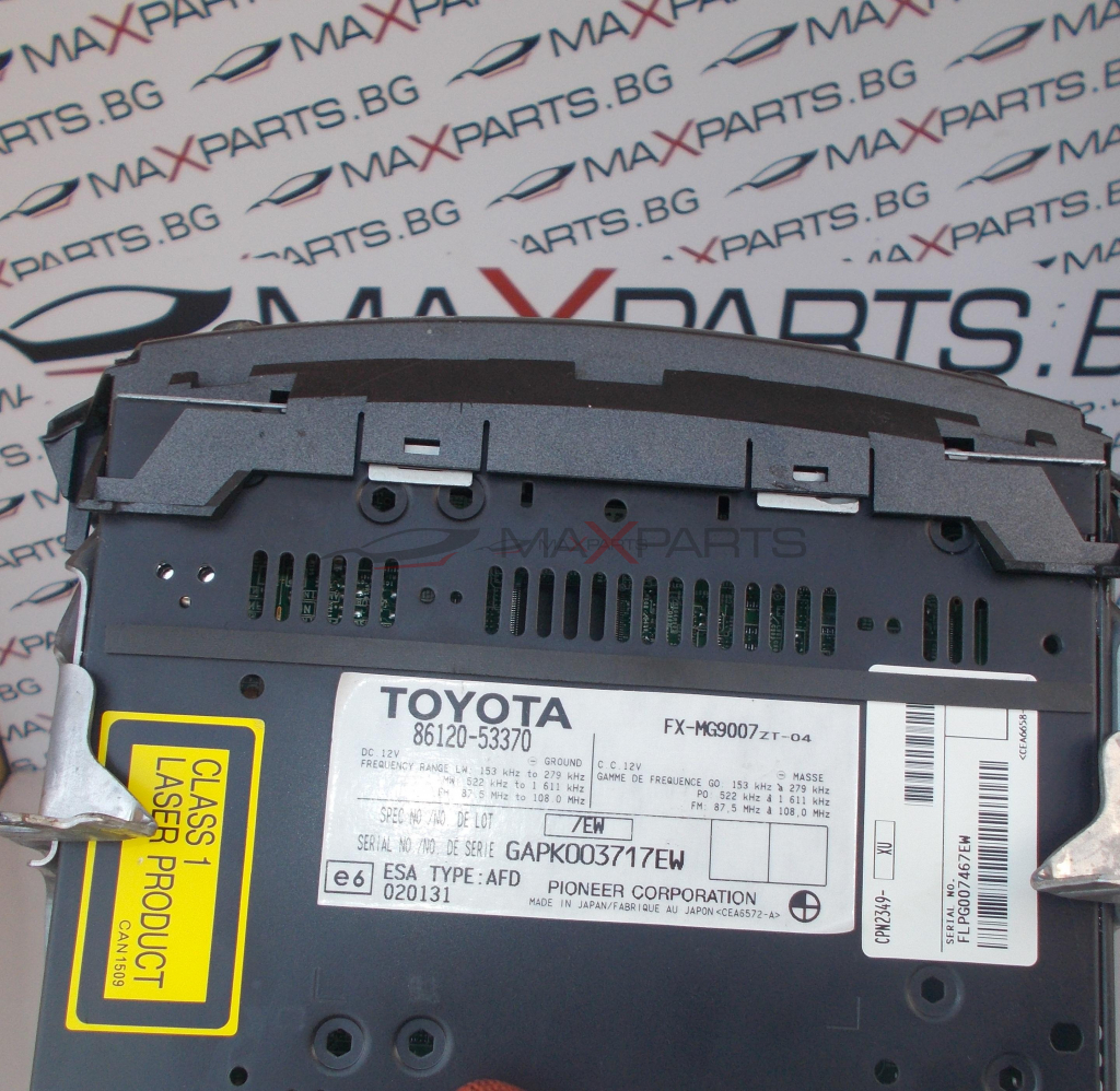 Радио CD player и клима контрол за Lexus IS220 86120-53370