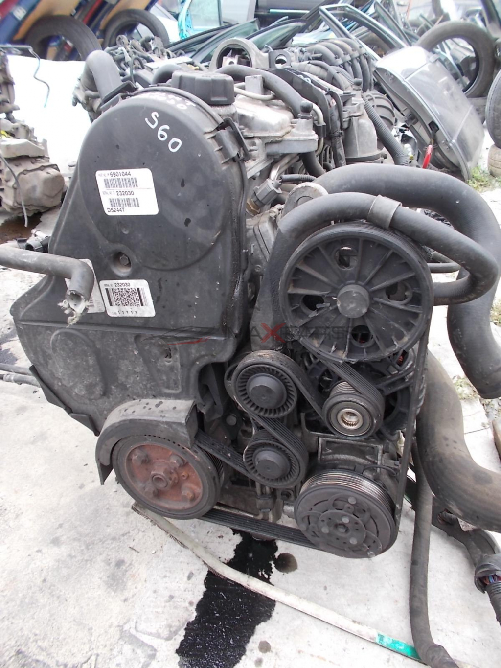 Двигател за VOLVO S60 2.4 163HP D5244T ENGINE