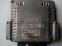 Компютър за Peugeot 406 2.0 HDi Engine  ECU 0281010593 9643527380 Bosch