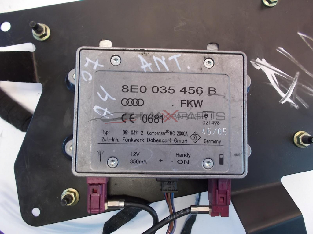 УСИЛВАТЕЛ AUDI A4 AMPLIFIER 8E5035223D