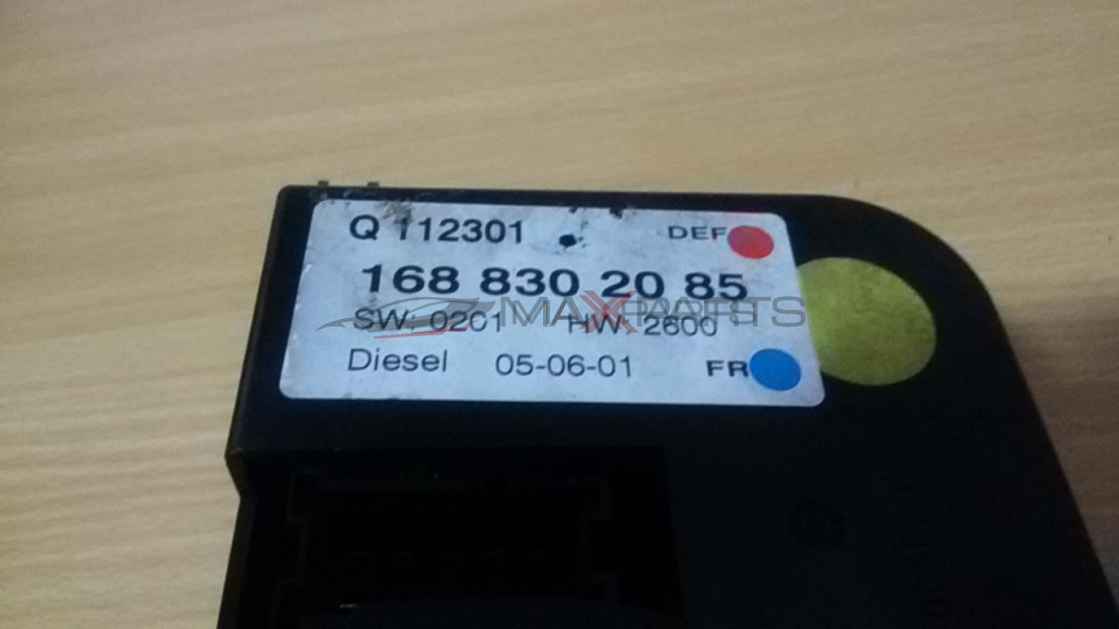 A CL W 168 2002 Heater Climate Controls