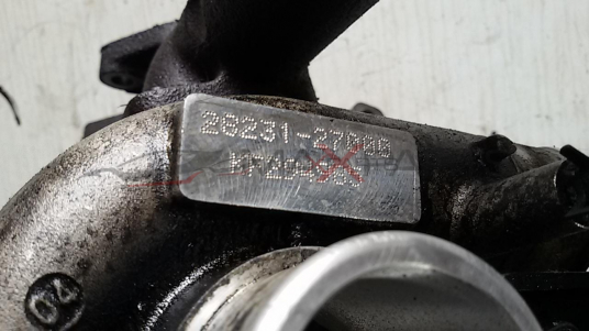 Турбо компресор за KIA CARENS 2.0 TD  2823127000  49173-02412  28231-27000  28231-2