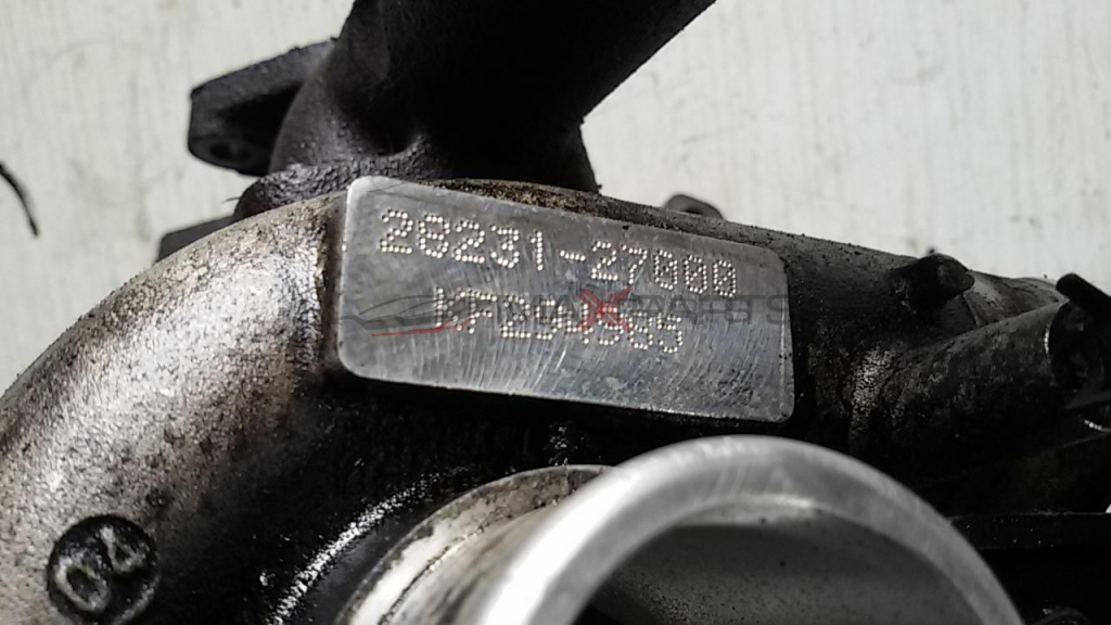 Турбо компресор за KIA CARENS 2.0 TD  2823127000  49173-02412  28231-27000  28231-2