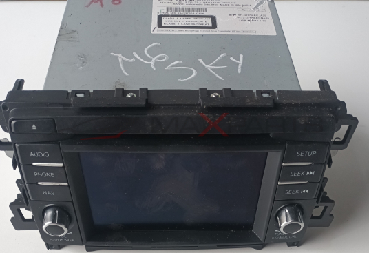 NAVI MAZDA 6 2.2 SKYACTIVE GKK 66 DV6 DC 12 VOLTS . NEGATIVE GROUND SANYO Automedia Sdn.Bhd . MADE IN MALAYSIA  SERIAL NO . 694337803J0114
