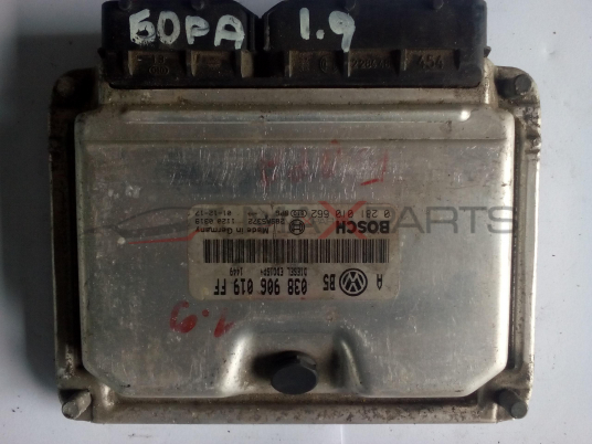 Компютър за VW BORA 1.9 TDI ECU 2001 038906019FF 0281010662