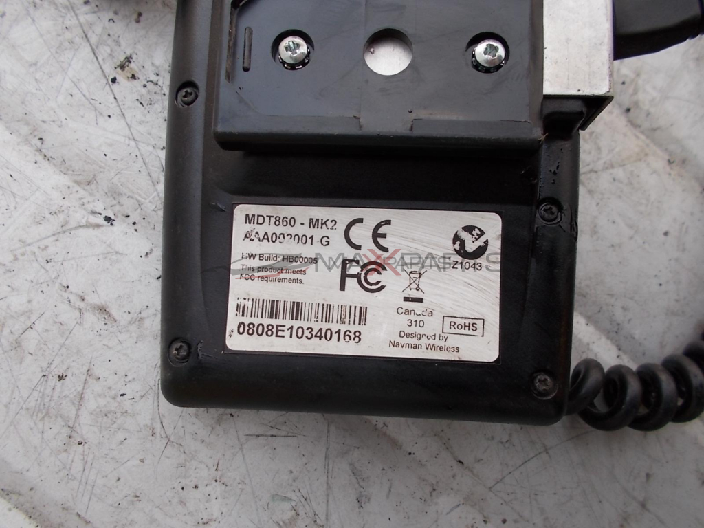 GPS NAVIGATION MDT-860 MK2
