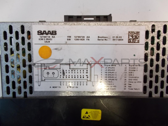 SAAB 9-3  RADIO   12799719
