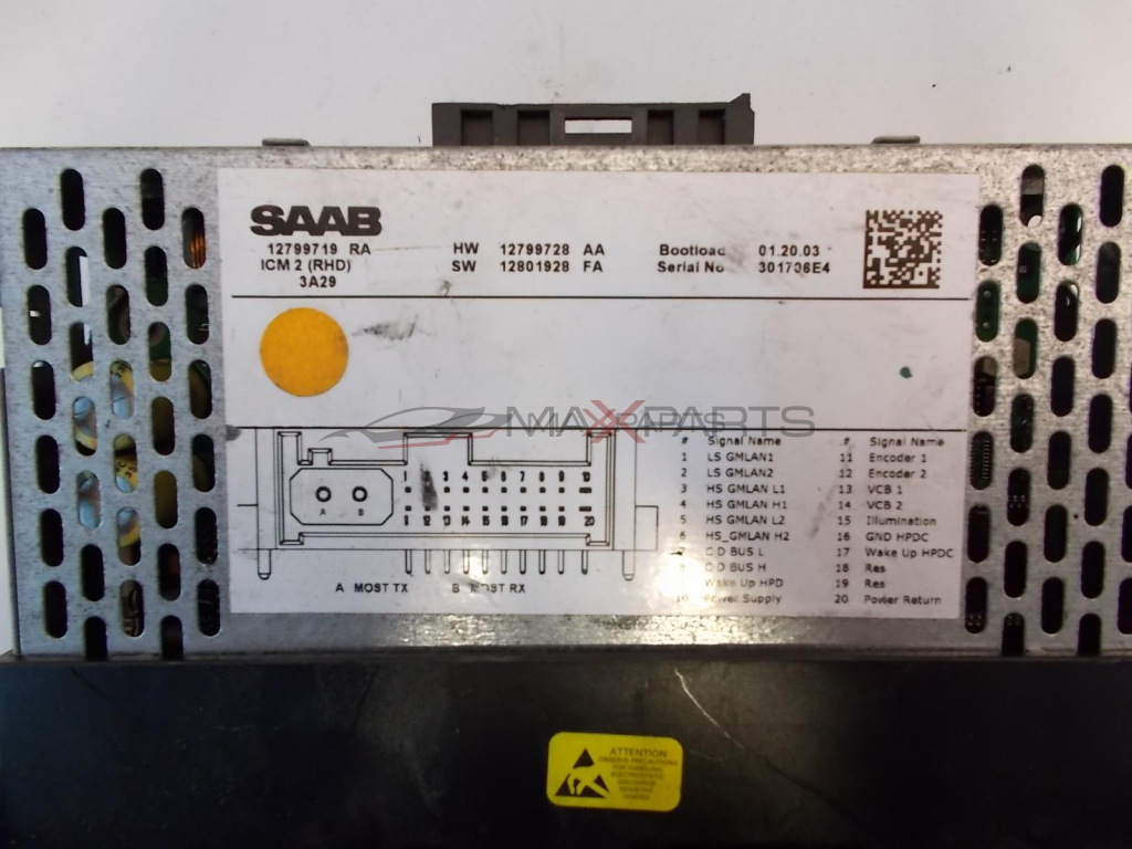 SAAB 9-3  RADIO   12799719