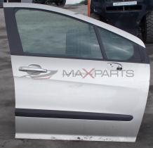 Предна дясна врата за PEUGEOT 308 ЦЕНАТА Е ЗА НЕОБОРУДВАНА ВРАТА