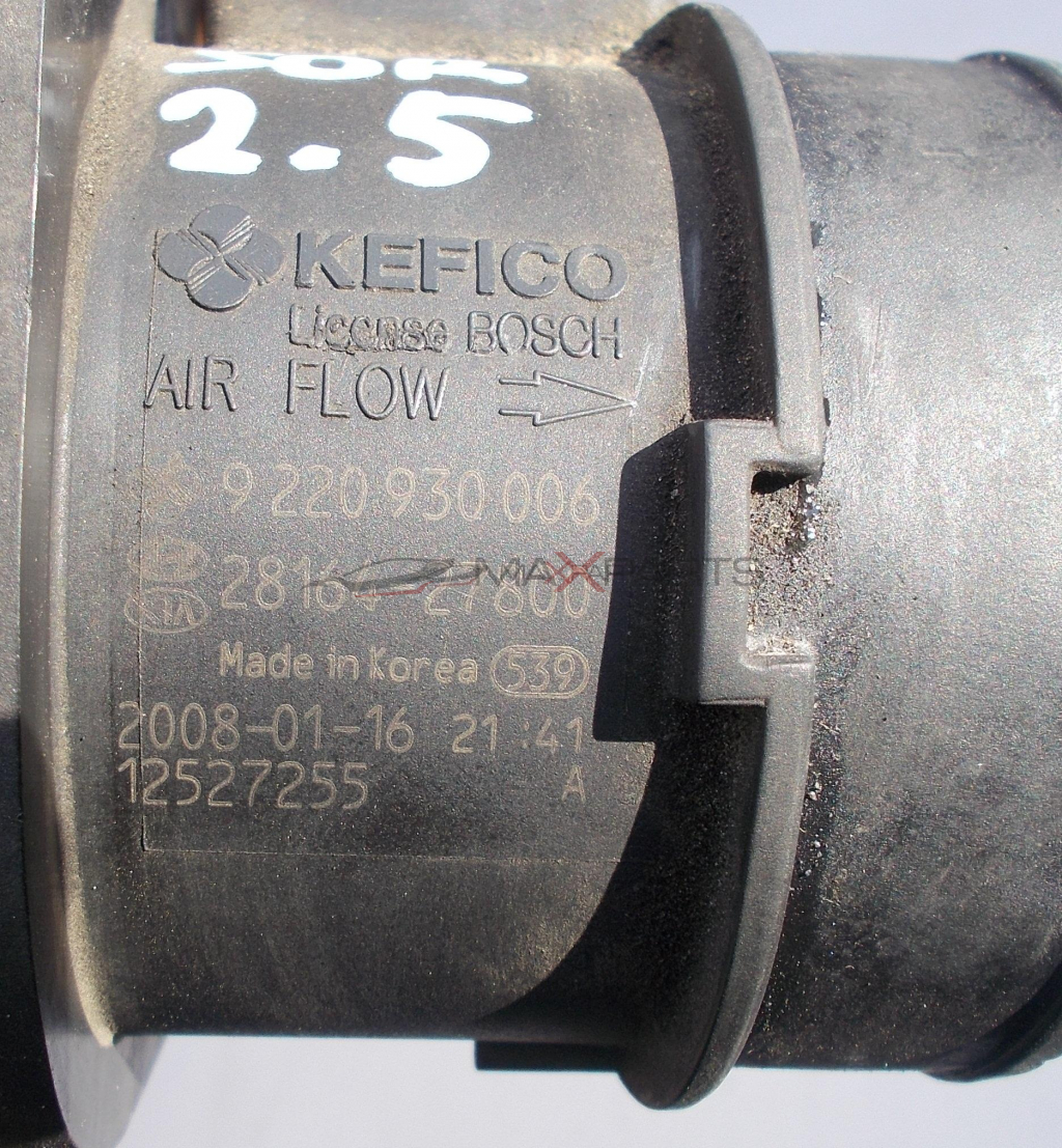Дебитомер за Kia Sorento 2.5CRDI AIR FLOW METER 9220930006 28164-27800