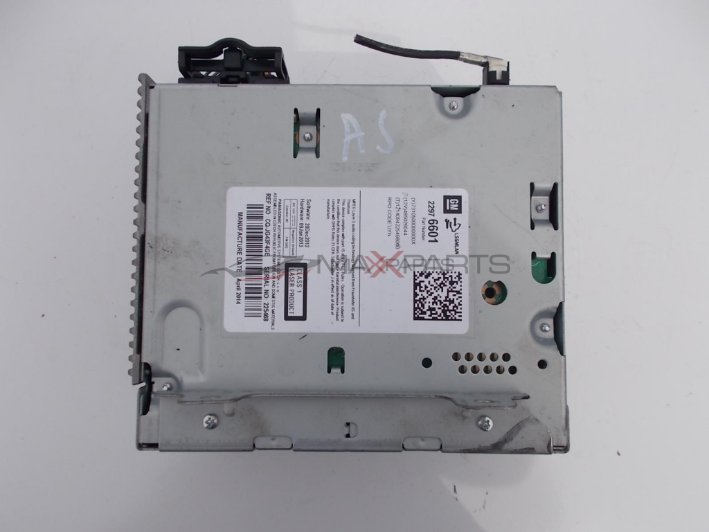 CD PLAYER OPEL ASTRA J 22976601