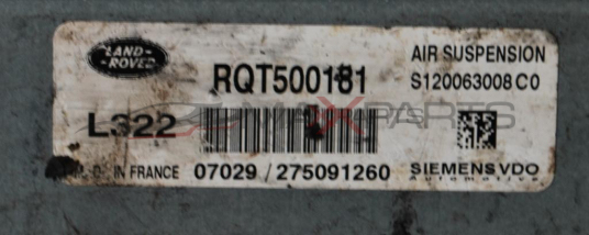 Модул за управление на въздушно окачване  за RANGE ROVER  3.6TD V8       RQT500181