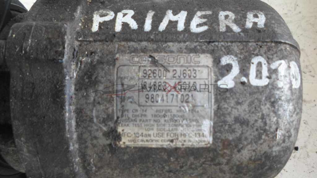 Клима компресор за NISSAN PRIMERA 2.0 TD A/C compressor 926002J603  8486345010