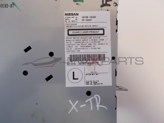 X Trail CD Kasette Radio Orginal   28188EQ300