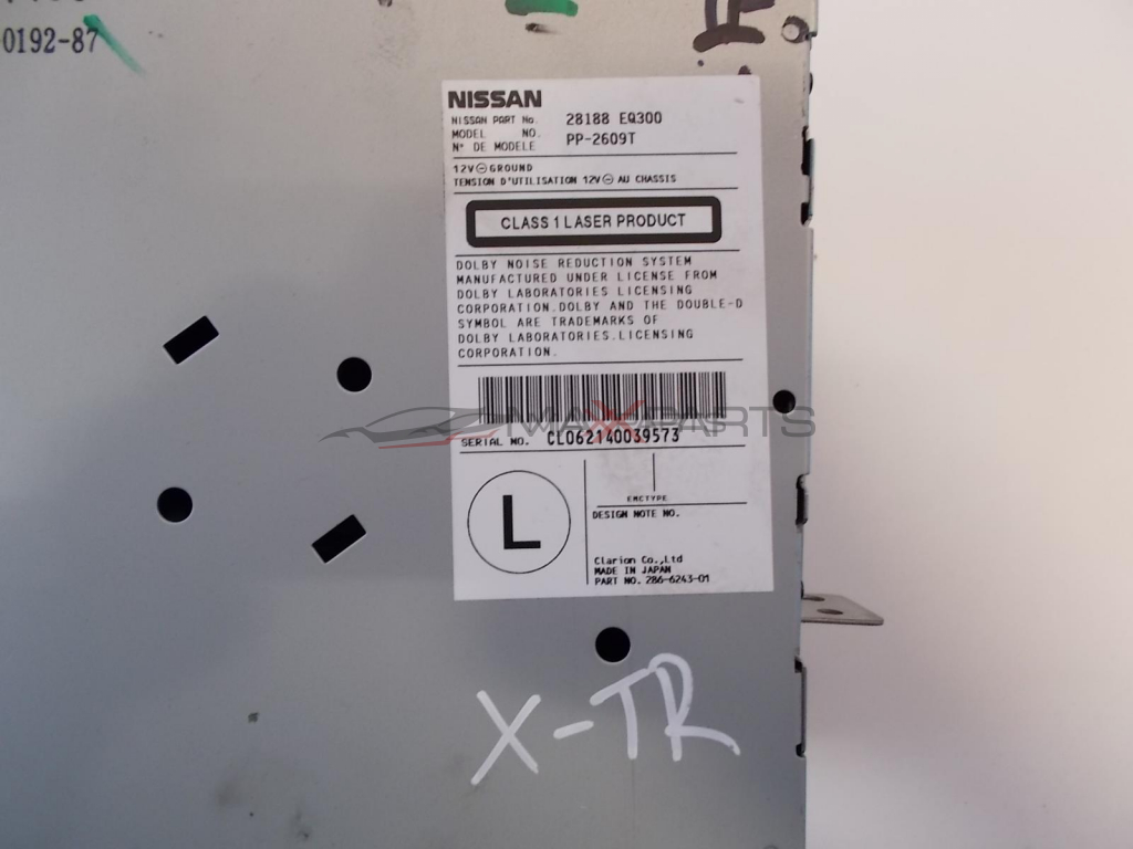 X Trail CD Kasette Radio Orginal   28188EQ300