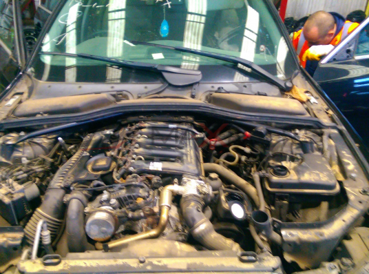 BMW 530 D 218 H.P. E 60 2006...ДВИГАТЕЛЯ ПРОДАДЕН ЦЯЛОТО ОБУРУДВАНЕ Е НАЛИЧНО