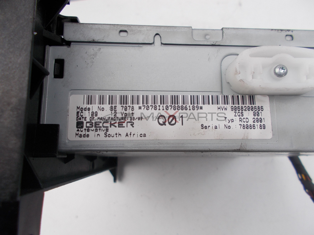 CD player за VW Crafter 9068200686