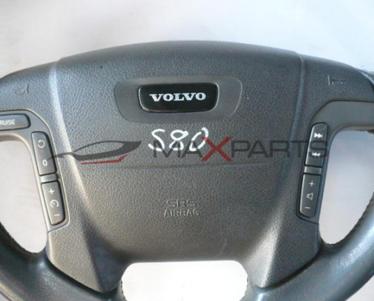 VOLVO S 80 2005 STEERING WHEEL AIRBAG
