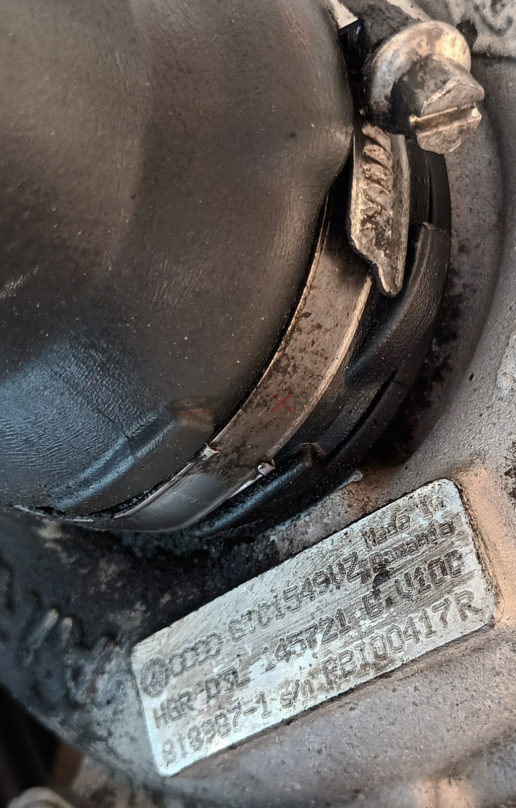 ТУРБО КОМПРЕСОР AUDI A6 4G 2.0TDI GTC1549VZ HGR DSL 145721 0.0100 818387-1 REI00417R