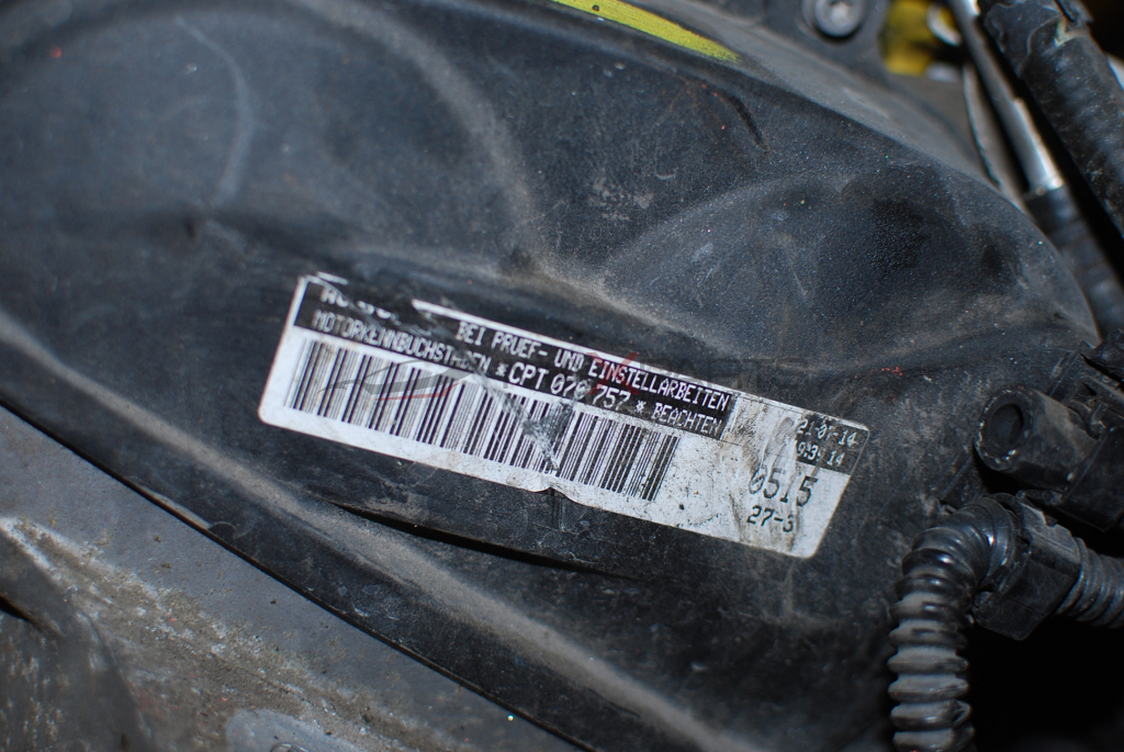 Двигател за Volkswagen 1.4TSI CPT 070 757