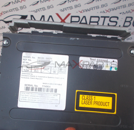 Радио CD player за Toyota Avensis 86120-05071 CQ-MS6570LC
