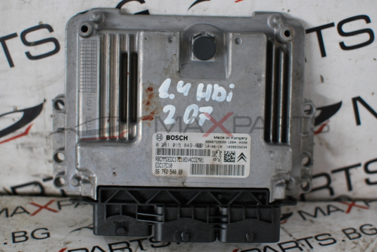 Компютър за Peugeot 207 1.4HDI 9674254080 EDC17C10