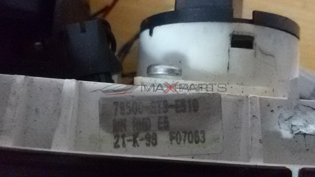 CIVIC 1998 Heater Climate Controls