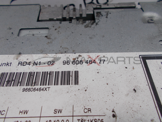 CD player за Peugeot 307 9660646477