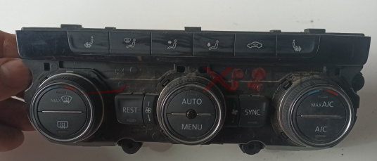 КЛИМА УПРАВЛЕНИЕ VW PASSAT 7 5G0907044DP WZU  Klimabetaetigung Made in BULGARIA  BXH K10 / HWH04 ( SW2001 / 02S 5HB 013 672-12 BXR Joured 10546449