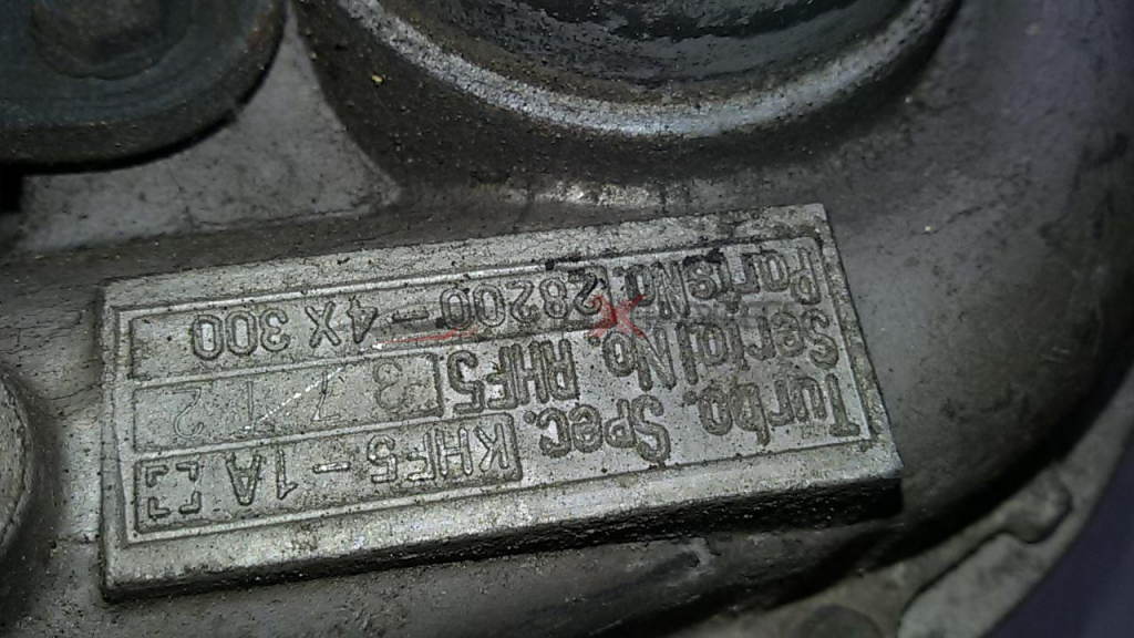 Турбо компресор за KIA CARNIVAL 2.9 CRDI 282004X300  28200-4X300