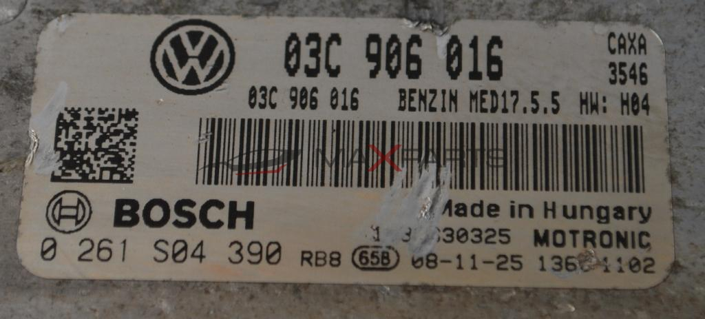 Компютър за VW GOLF 6  1.4TSI       03C 906 016