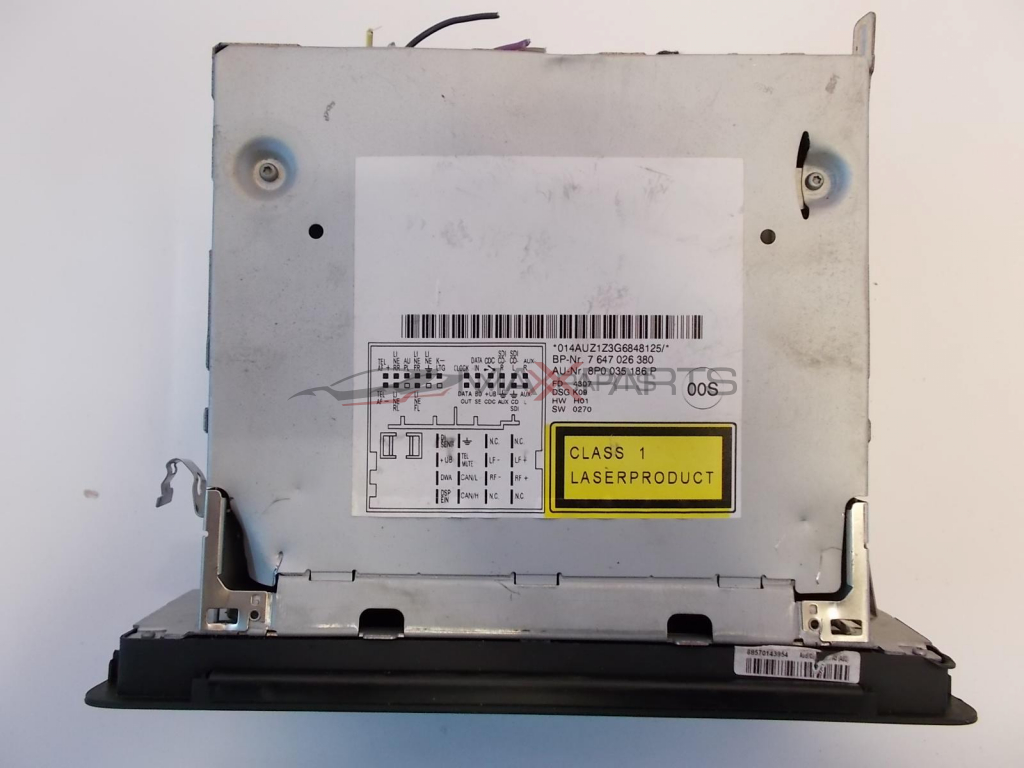 AUDI A3   S LINE  CONCERT CD PLAYER 8P0035186P DOUBLE DIN