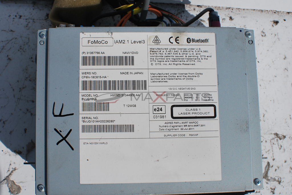 CD радио за Jaguar XF CF6N-18C815-HA