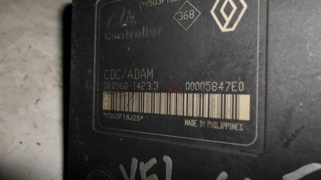 ABS модул за RENAULT VELSATIS ABS PUMP 10.0960-1423.3  00005847E0  8200159837D