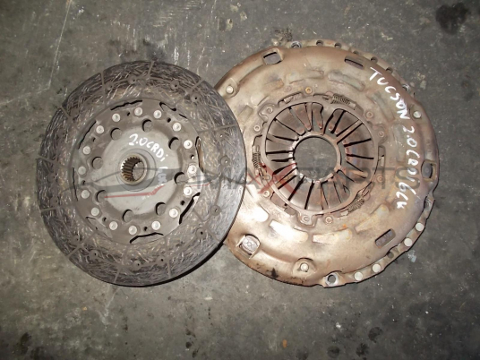 Феродов и притискателен диск за HYUNDAI TUCSON 2.0CRDI Friction disk & presure plate