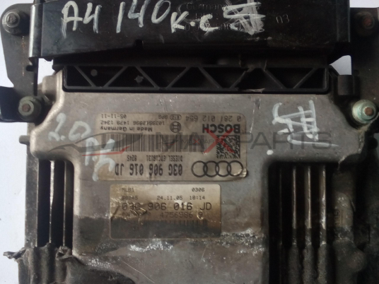 Компютър за AUDI A4 2.0 TDI PD 140HP ECU 03G906016JD  0281012654