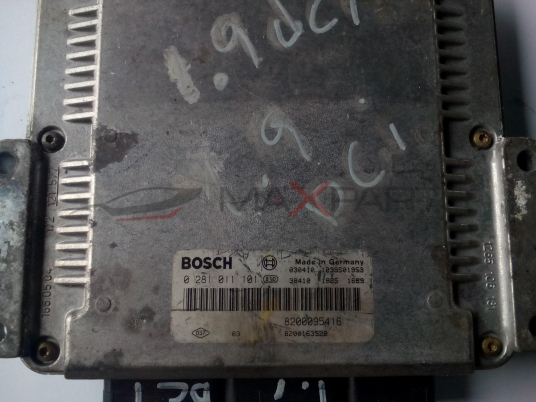 Компютър за RENAULT LAGUNA 1.9 DCI ECU 0281011101   8200095416