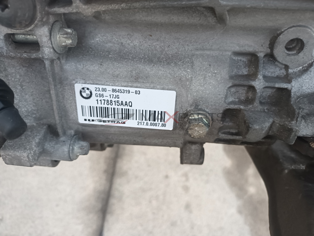 РЪЧНА СКОРОСТНА КУТИЯ F20 1.5Д 23.00-8645319-03 GS6-17JG 1178815AAQ  GETRAG  217.0.0007.80
