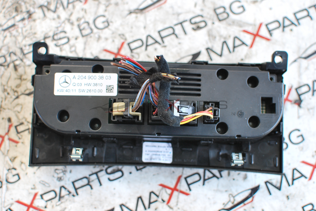 Клима управление за Mercedes-Benz C-Class A 204 900 38 03