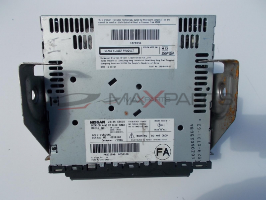 CD/NAVI  PLAYER NISSAN NAVARA 2008  28185EB610