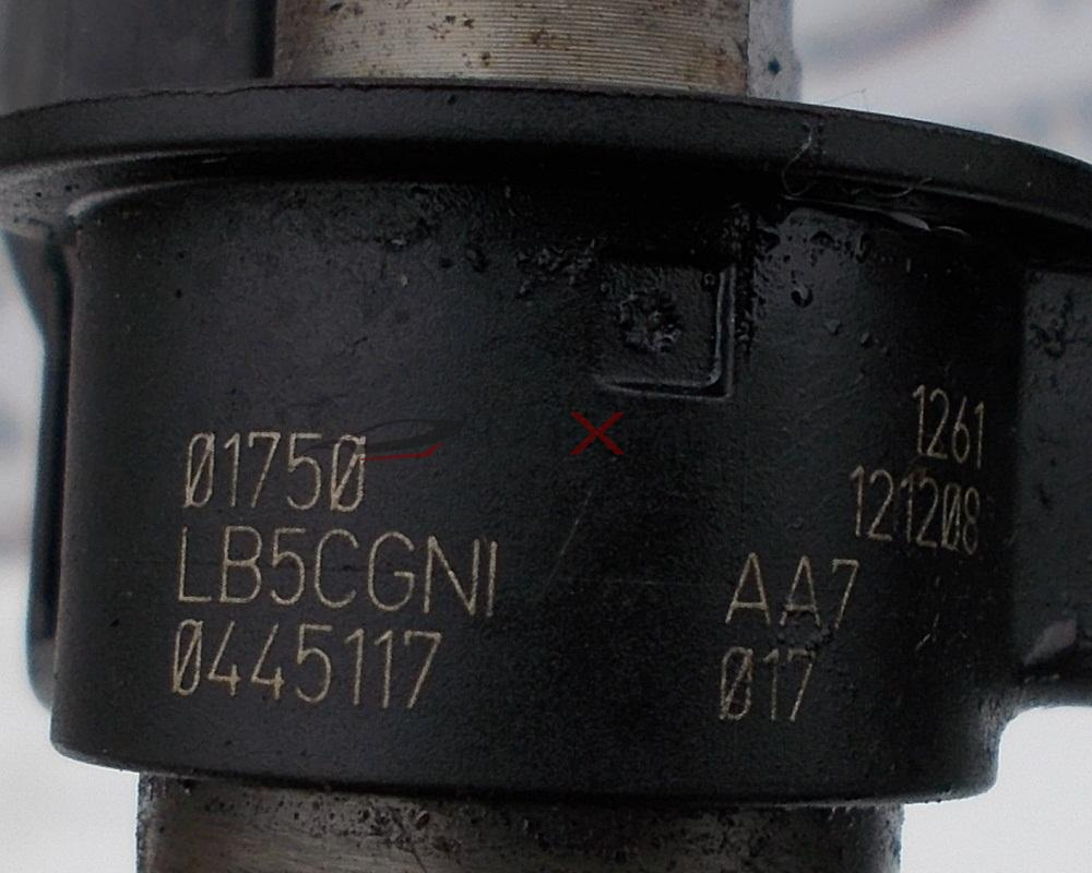 6 броя дюзи за BMW X5 E70 4.0D FUEL INJECTORS 780543003 0445117017