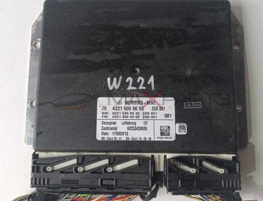 МОДУЛ ОКАЧАНЕ W221 A2219009603   A221 900 96 03 ZGS 001  HW : A221 545 65 32 ZGS 001 FW : A221 902 83 02 ZGS 001