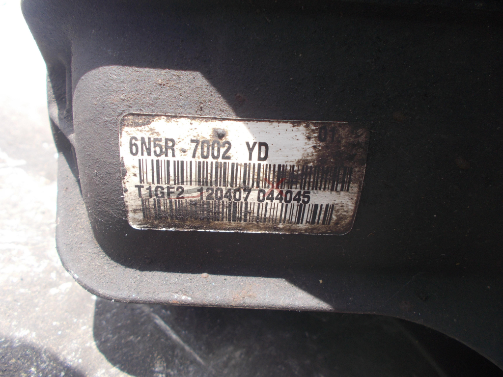 Скоростна кутия за Volvo C30 1.6D MANUAL GEARBOX 6N5R7002YD 3M5R-7F096-YF