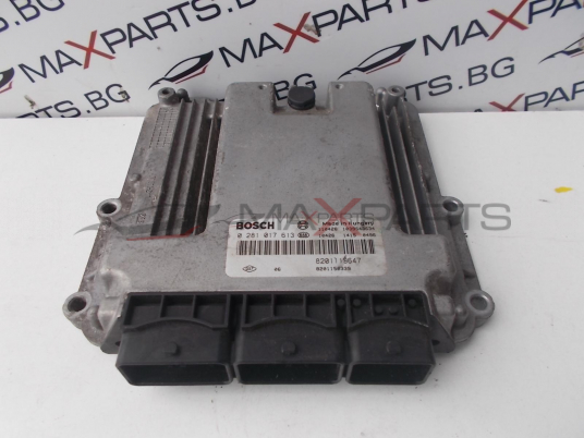Компютър за RENAULT LAGUNA 2.0 DCI  Engine ECU 0281017613  8201119647  8201150339 110426  1039S43634