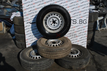 4 броя стоманени джанти за MERCEDES-BENZ SPRINTER W906  225/75 R16C  6 1/2Jx16H2 ET62